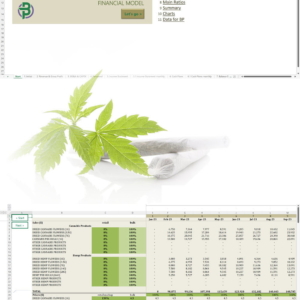 Cannabis and Hemp Flowers and Pre-rolls Manufacturing Wholesale/Retail Financial Model