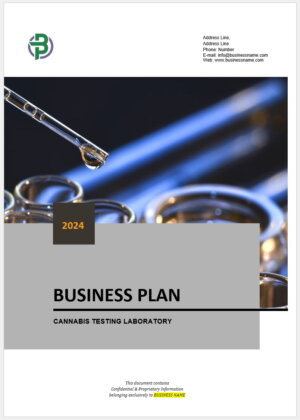 Cannabis Testing Laboratory Business Plan Template