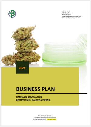 Cannabis Cultivation Extraction Manufacturing Business Plan Template