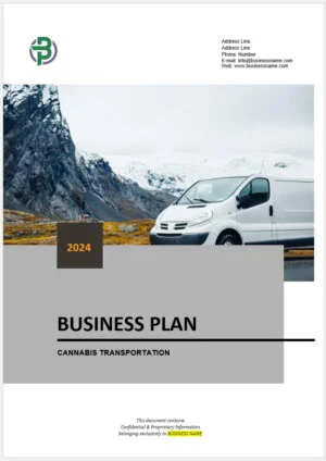 Cannabis Transportation Business Plan Template