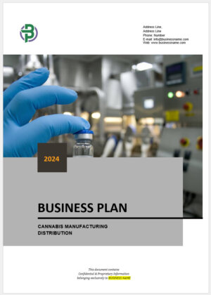 Cannabis Manufacturing Distribution Business Plan Template