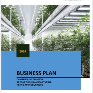 Cannabis Microbusiness Cultivation, Manufacturing and Retail Business Plan Template