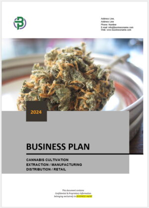 vertically integrated cannabis business plan template