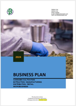 Cannabis Cultivation Processing Distribution Retail Business Plan Template