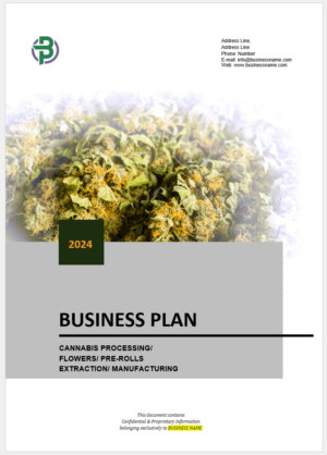 Cannabis Flowers Pre-rolls Concentrates Edibles Business Plan