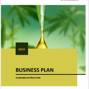 Cannabis Extraction/ Concentrates Business Plan Template