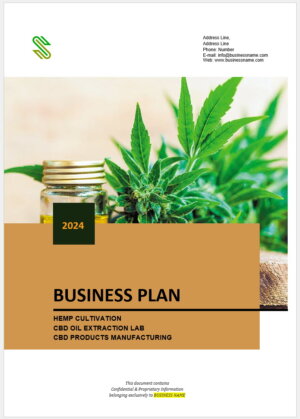 Hemp Cultivation Extraction Manufacturing Business Plan Template